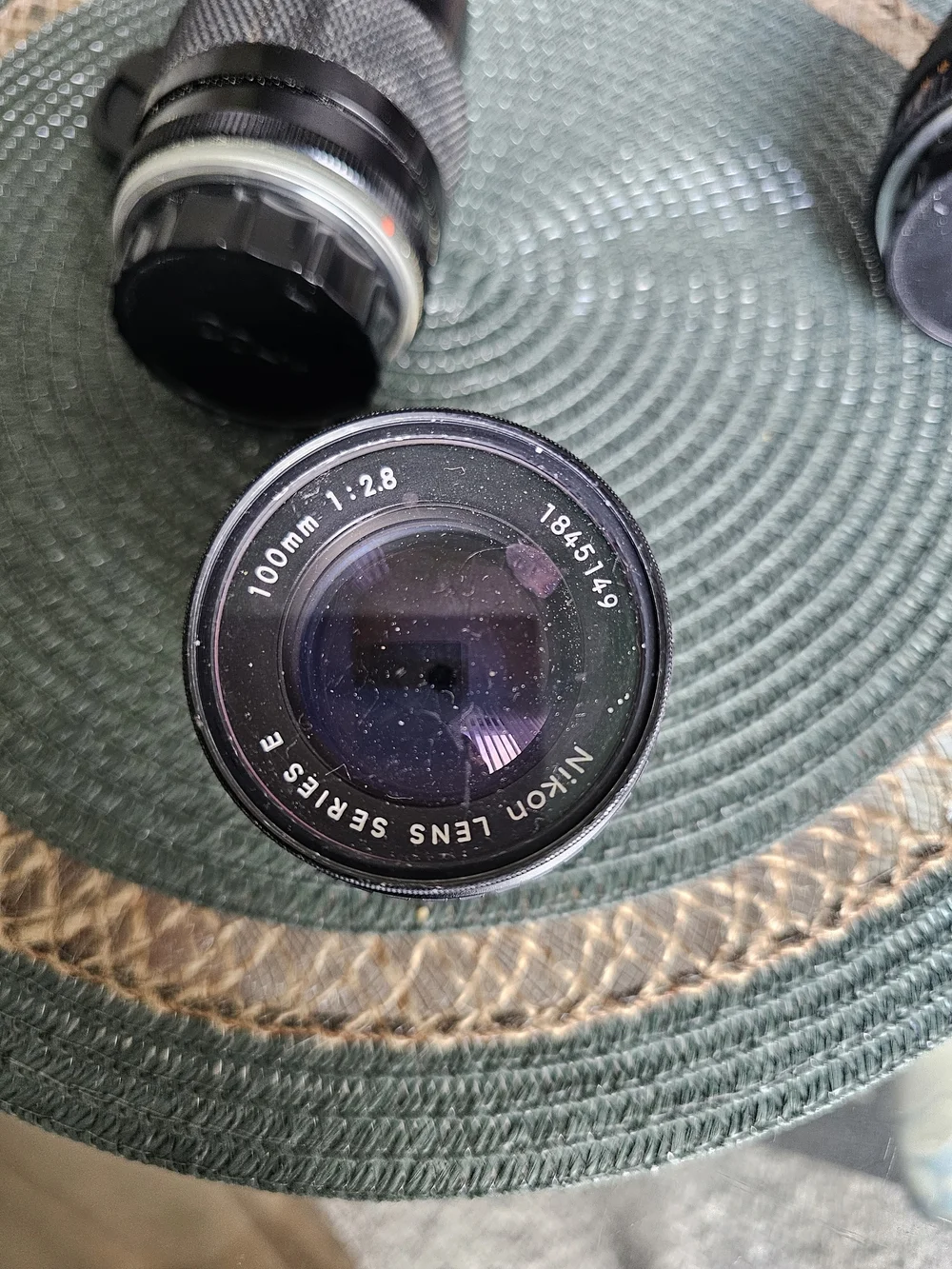 3 Different Lenses YASHICA DSB 50MM,Nikon 100mm and YUS F=135.